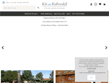 Tablet Screenshot of kitandkaboodal.co.uk
